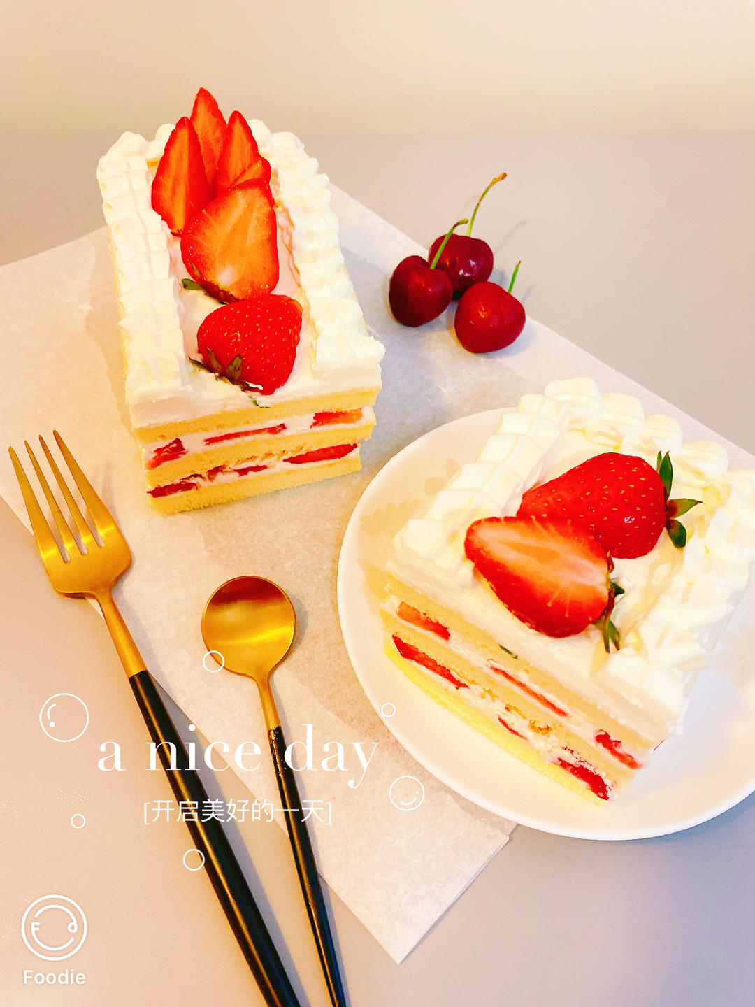 草莓城堡蛋糕『零失败超好吃颜值担当』