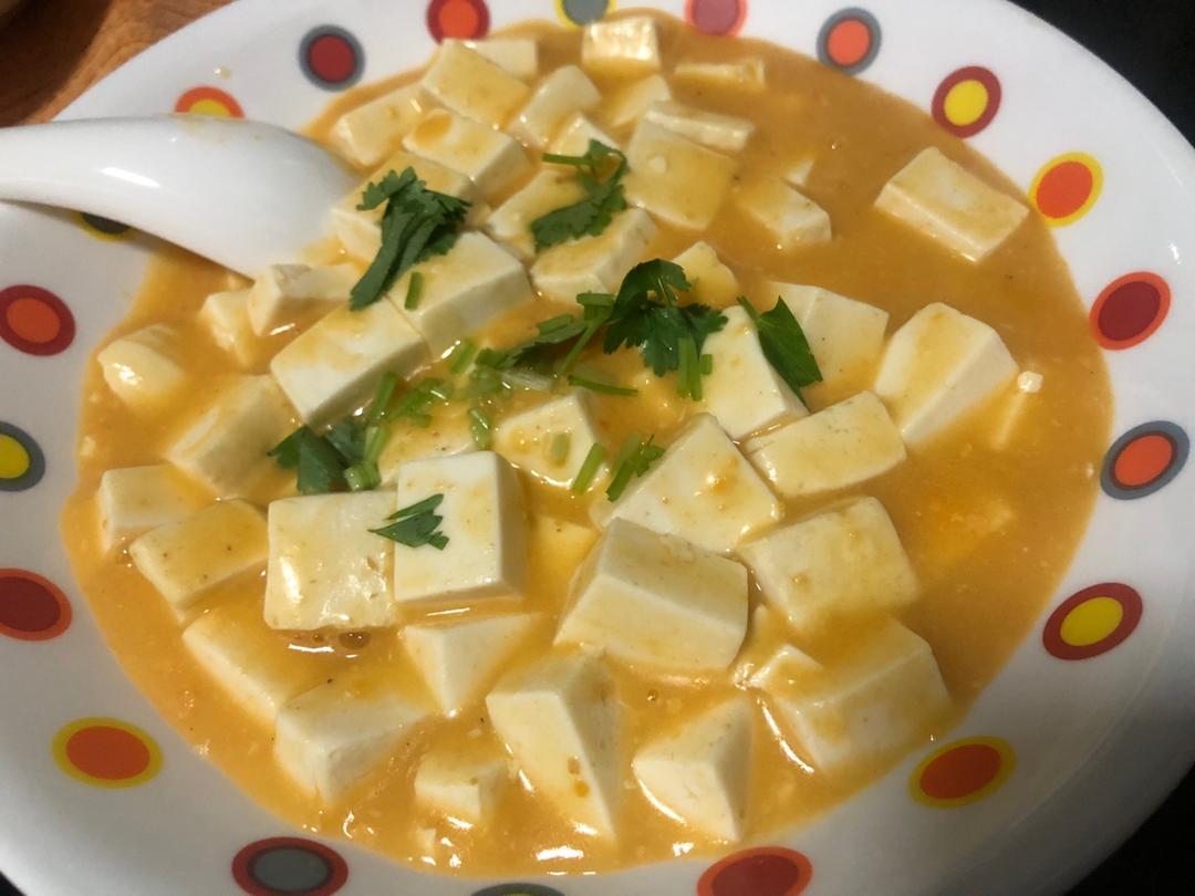 蟹黄豆腐（咸蛋黄版）