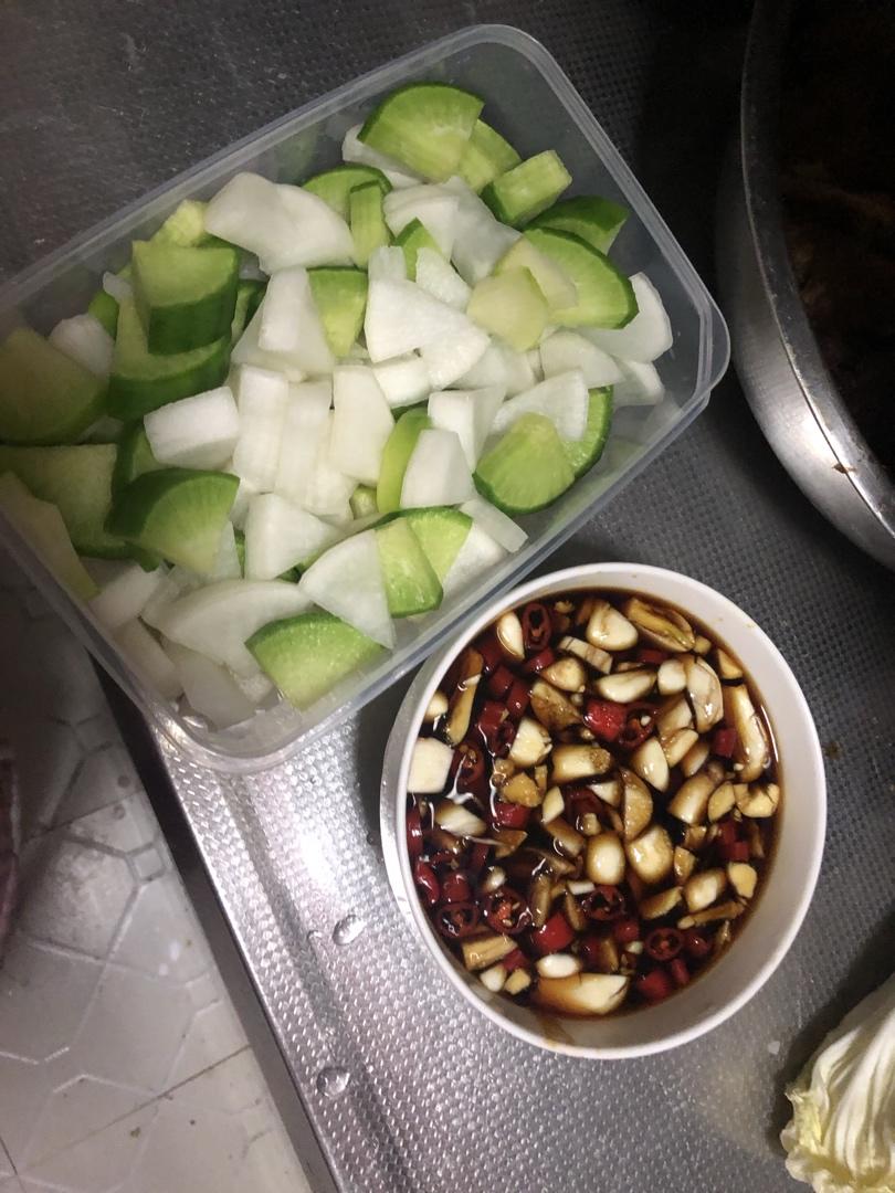 湘味小食：醋泡萝卜皮