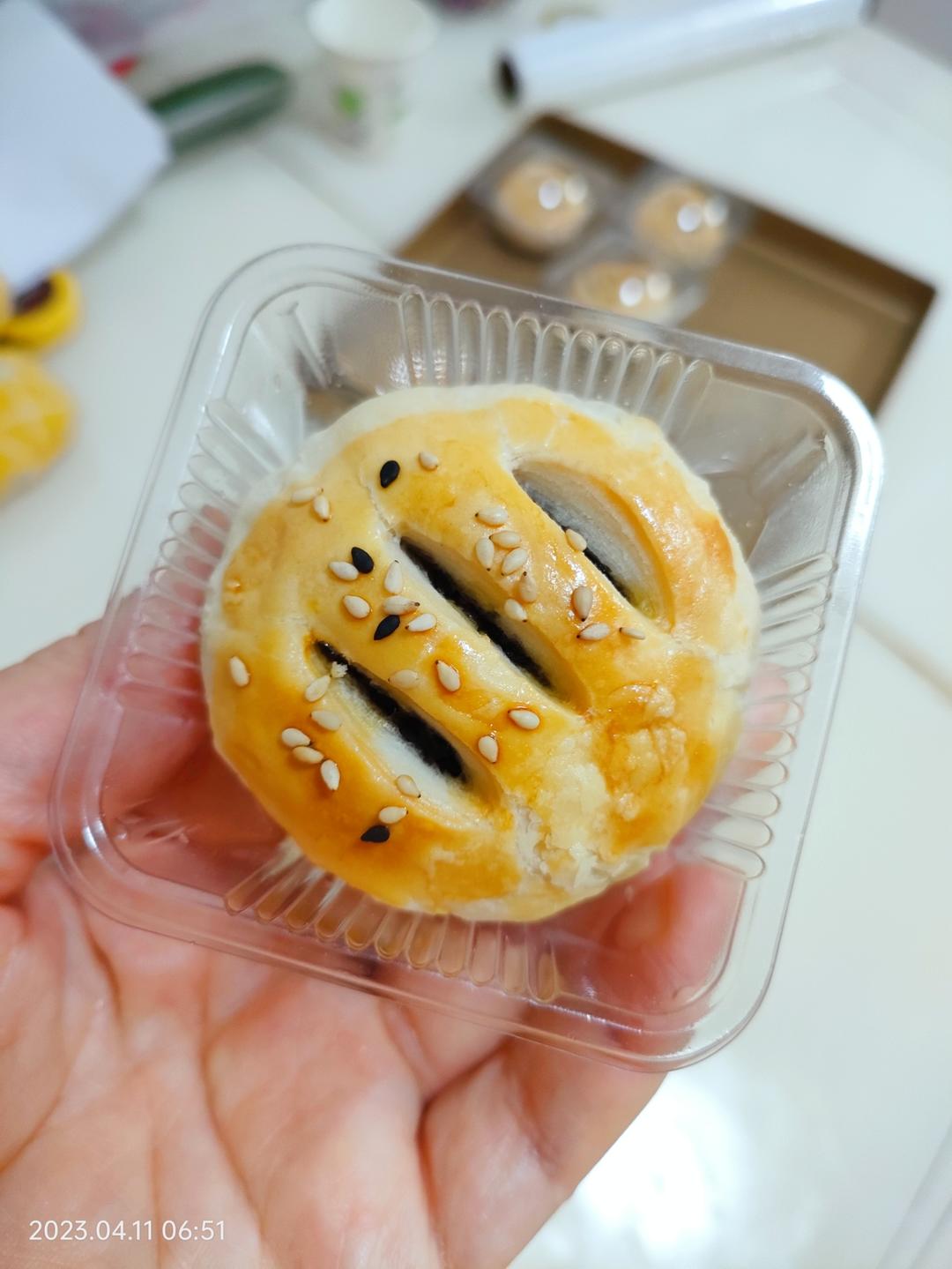 紫米馅老婆饼超快手（不用出膜不用醒面）