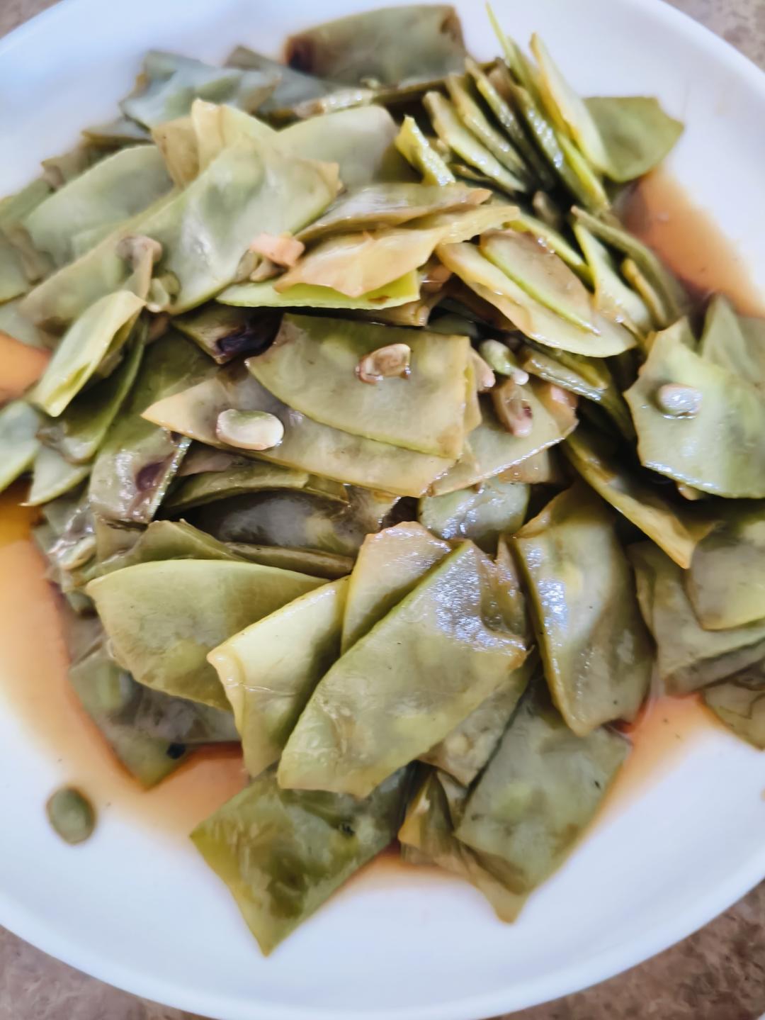 清炒扁豆角