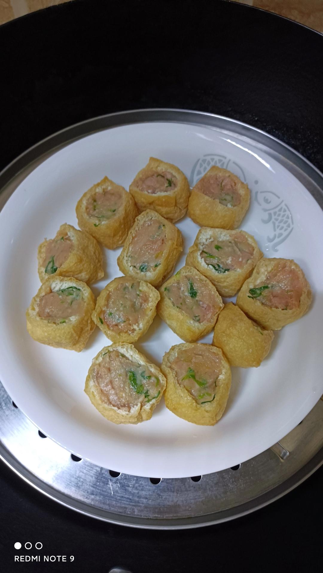 快手油豆腐酿肉