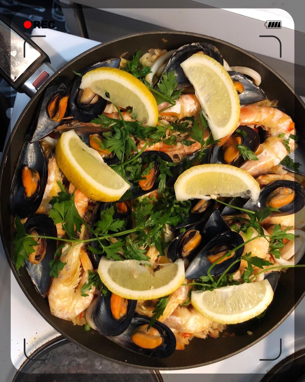 正宗paella 西班牙海鲜饭
