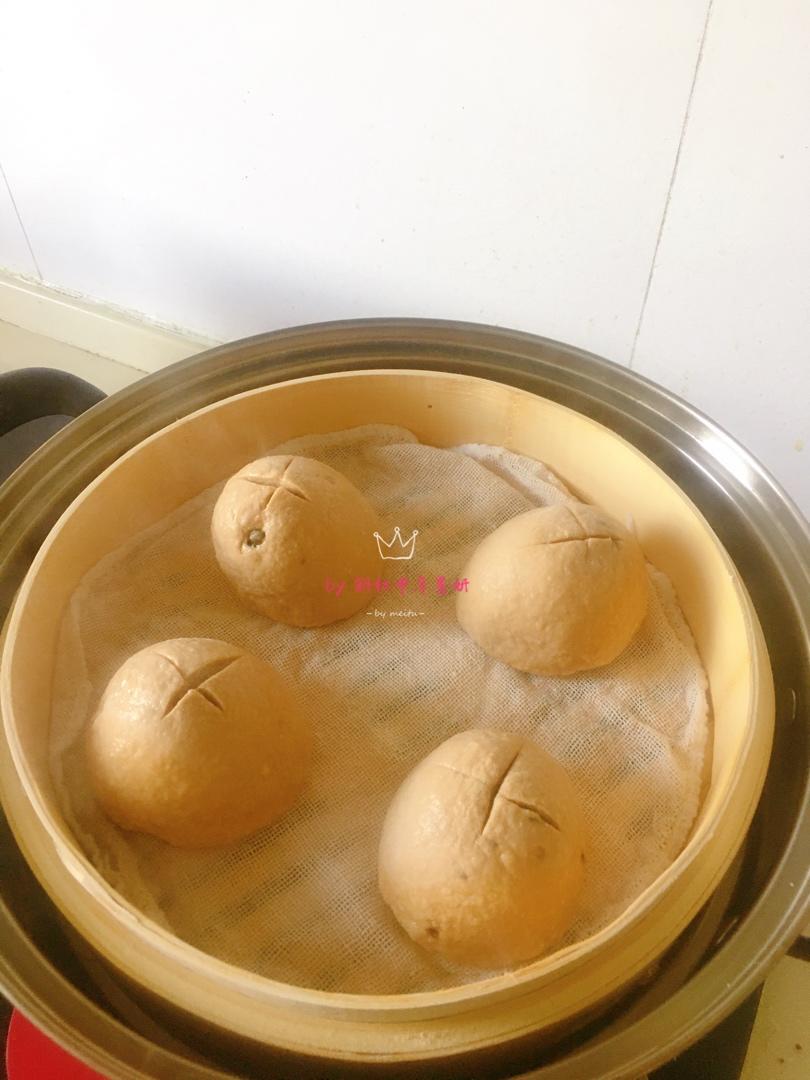 新手也能爆开花的老面红糖大枣开花馒头（泡打粉版or无泡打粉版）