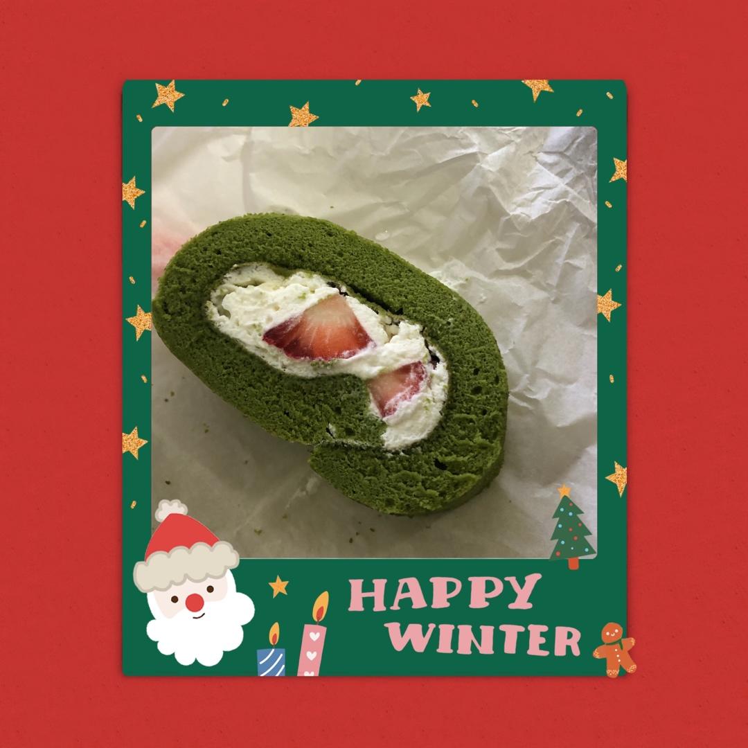 日式抹茶蛋糕卷