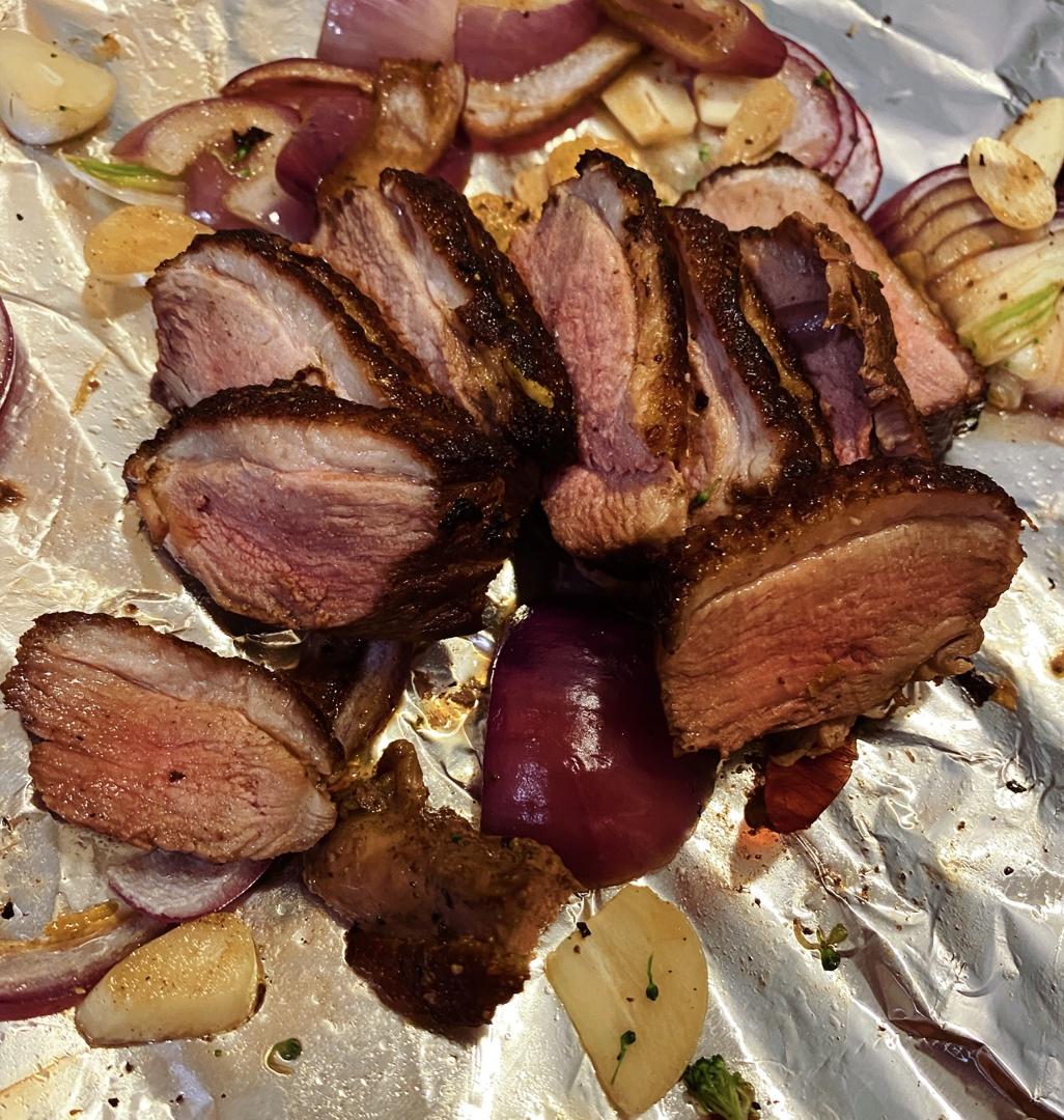 地狱厨神戈登的油封鸭胸肉