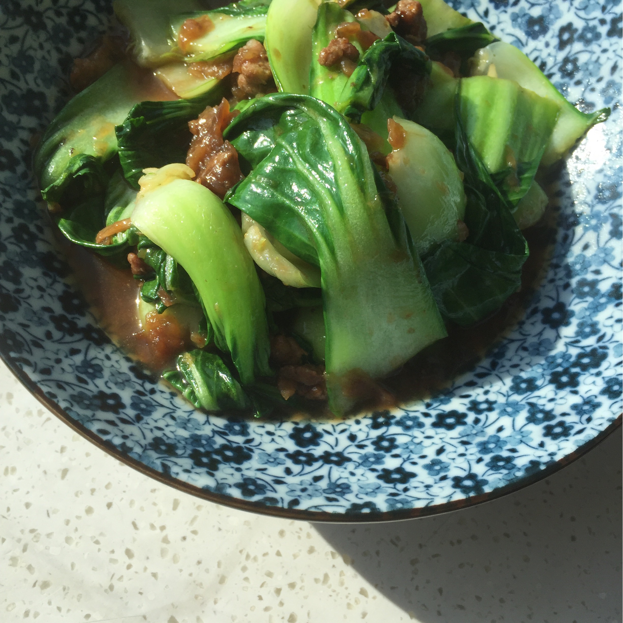 肉沫油菜