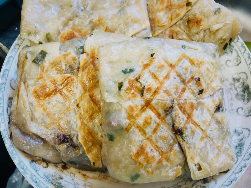 手抓饼版牛肉饼