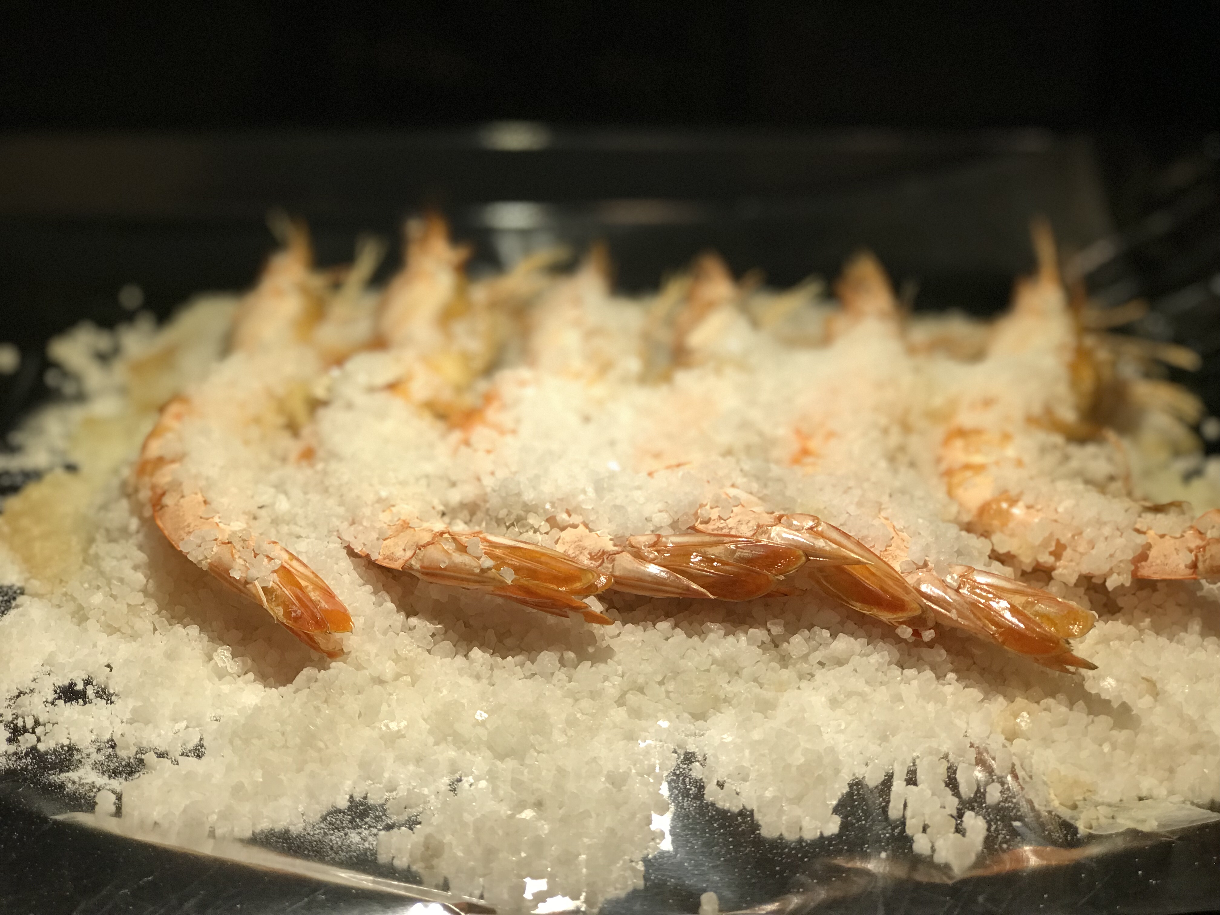 盐烤大虾的做法