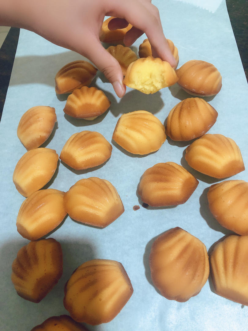 经典原味玛德琳蛋糕
