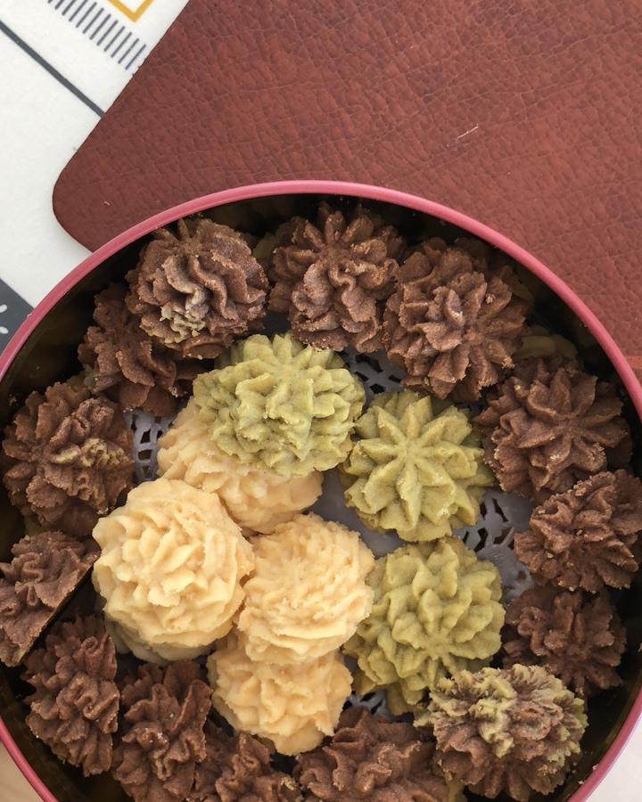 酥到掉渣的网红曲奇 牛油小花 媲美珍妮曲奇