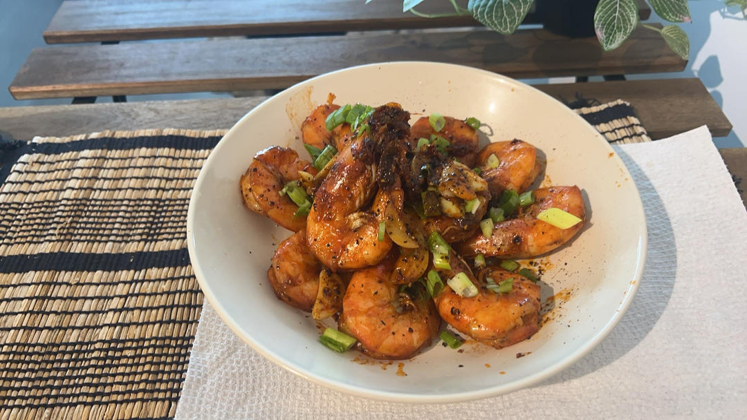 黄油胡椒虾(台湾美食)