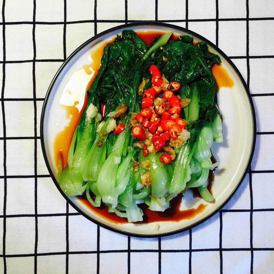 白灼油菜
