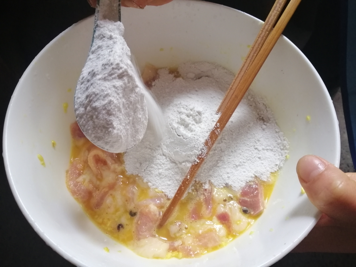 【正宗川菜】内江特色菜——滑肉的做法 步骤3