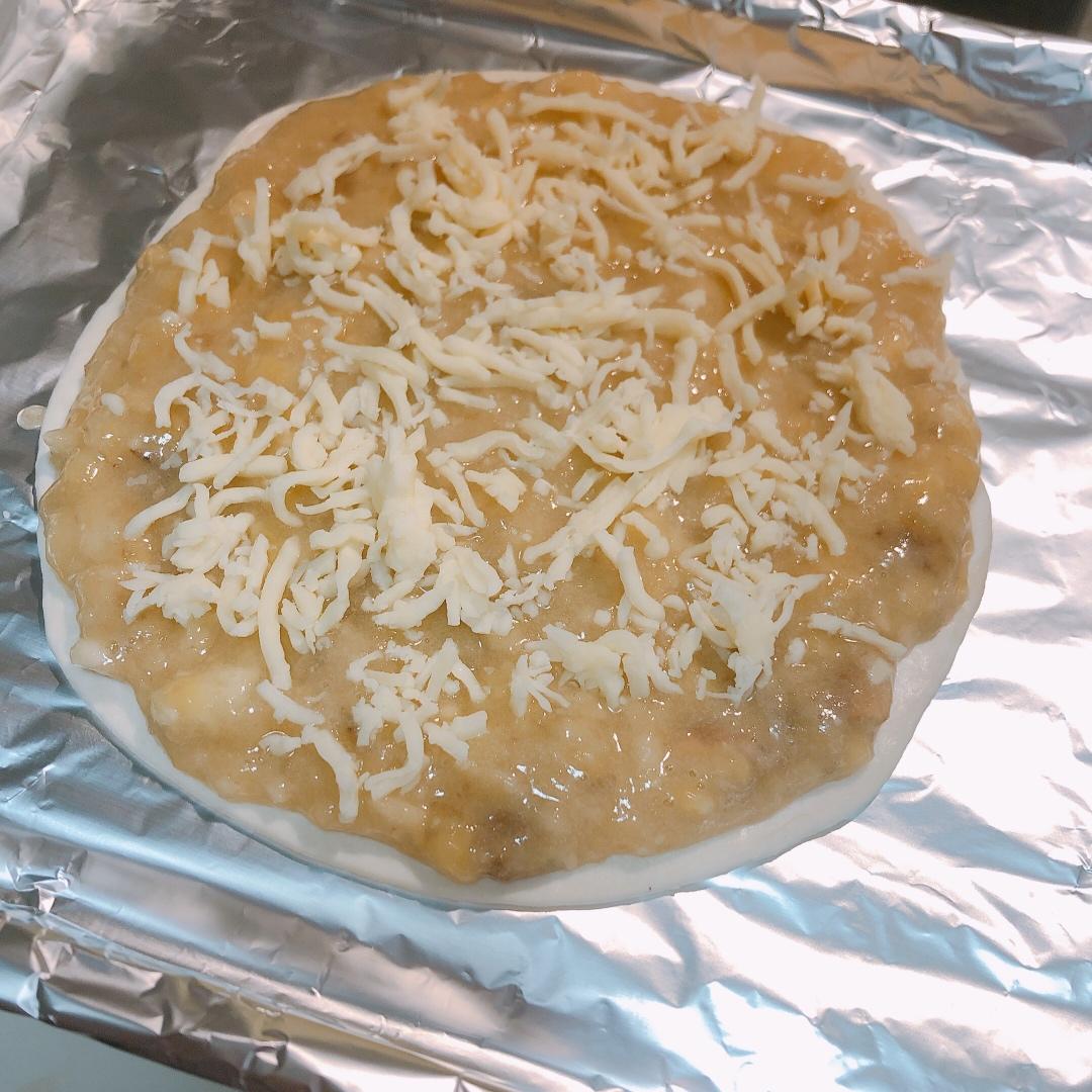 万能手抓饼👉能拉丝的手抓饼香蕉酥❗️巨好吃