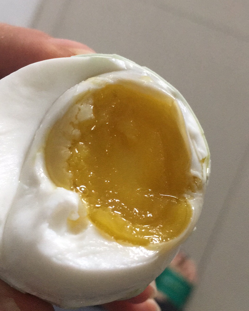 自制流油的咸鸭蛋