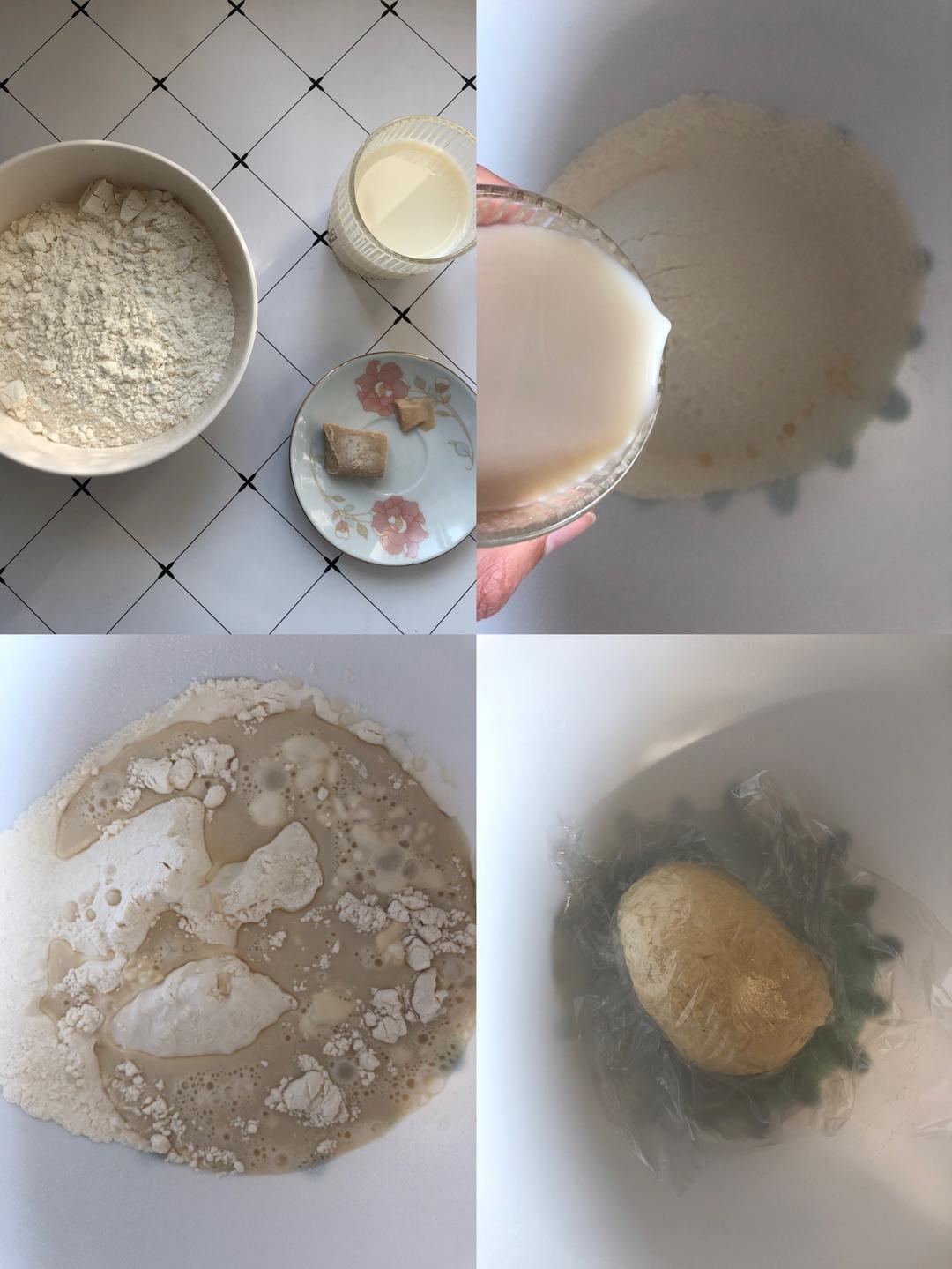 纯奶手撕吐司的做法 步骤1