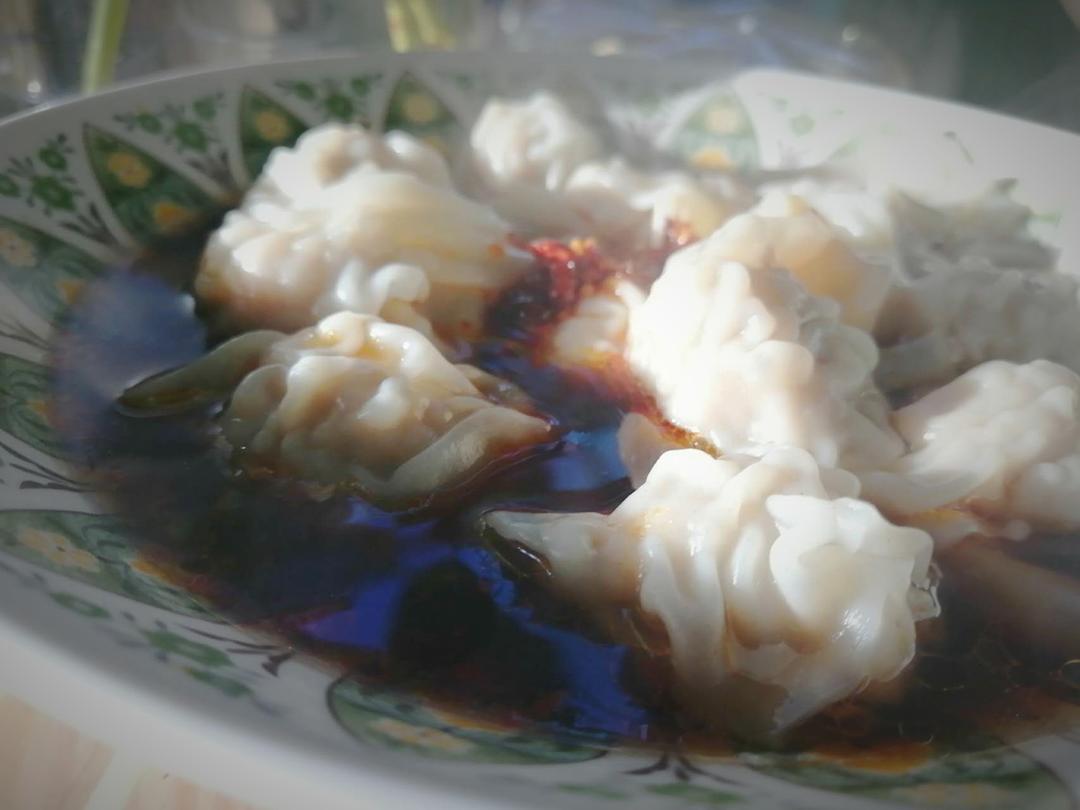 奥运会早餐三品馄饨|红油&鸡汤&鲜虾