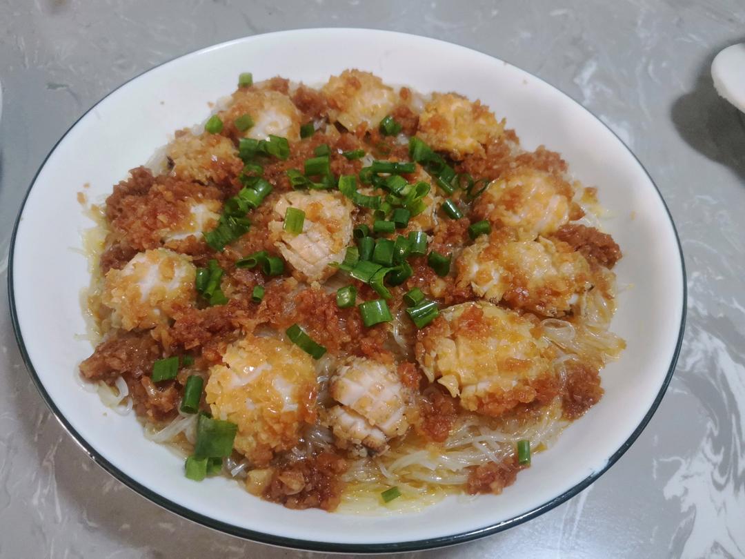 蒜蓉粉丝蒸鲍鱼