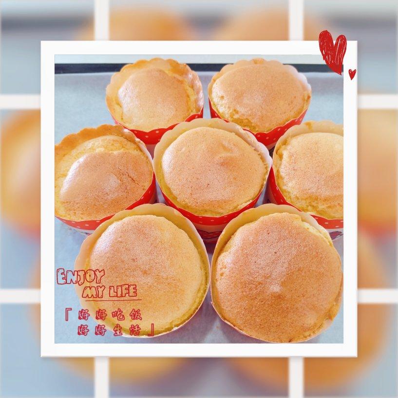 纸杯蛋糕 8寸戚风蛋糕的量