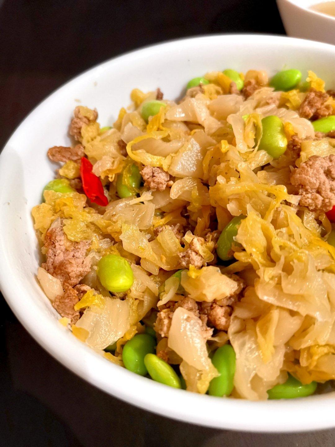肉末炒酸菜