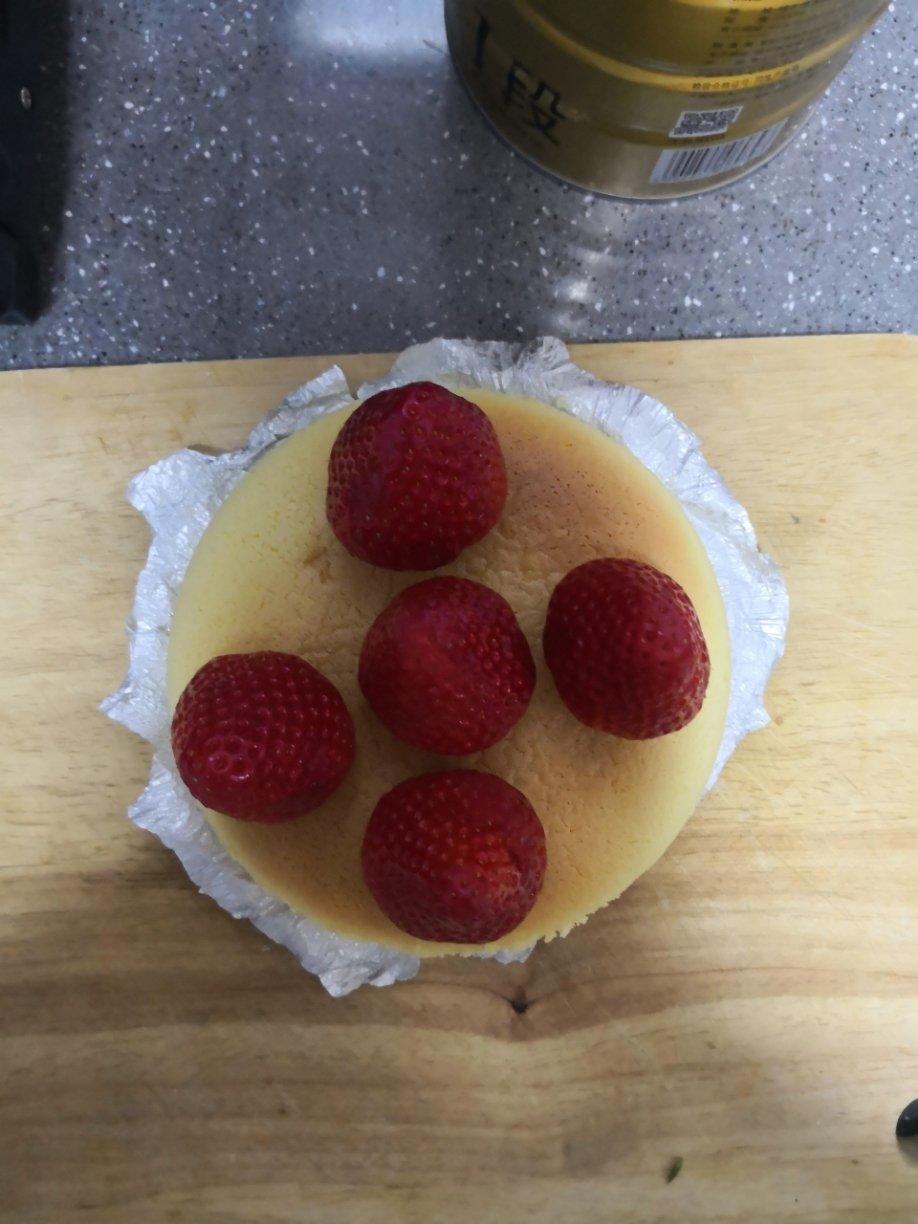 椰浆轻乳酪蛋糕