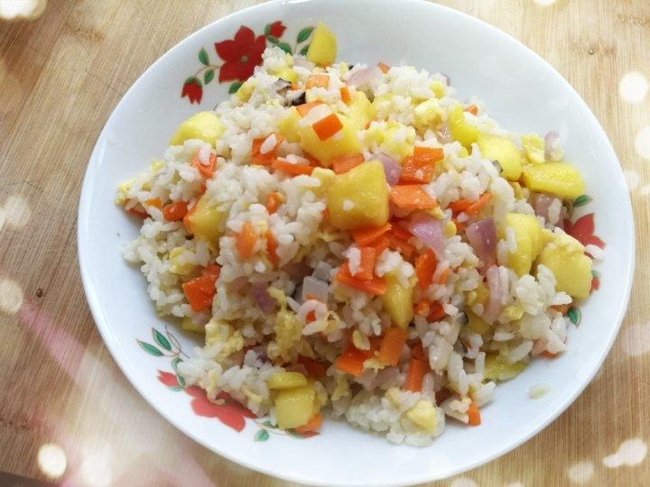 芒果炒饭 宝宝辅食食谱