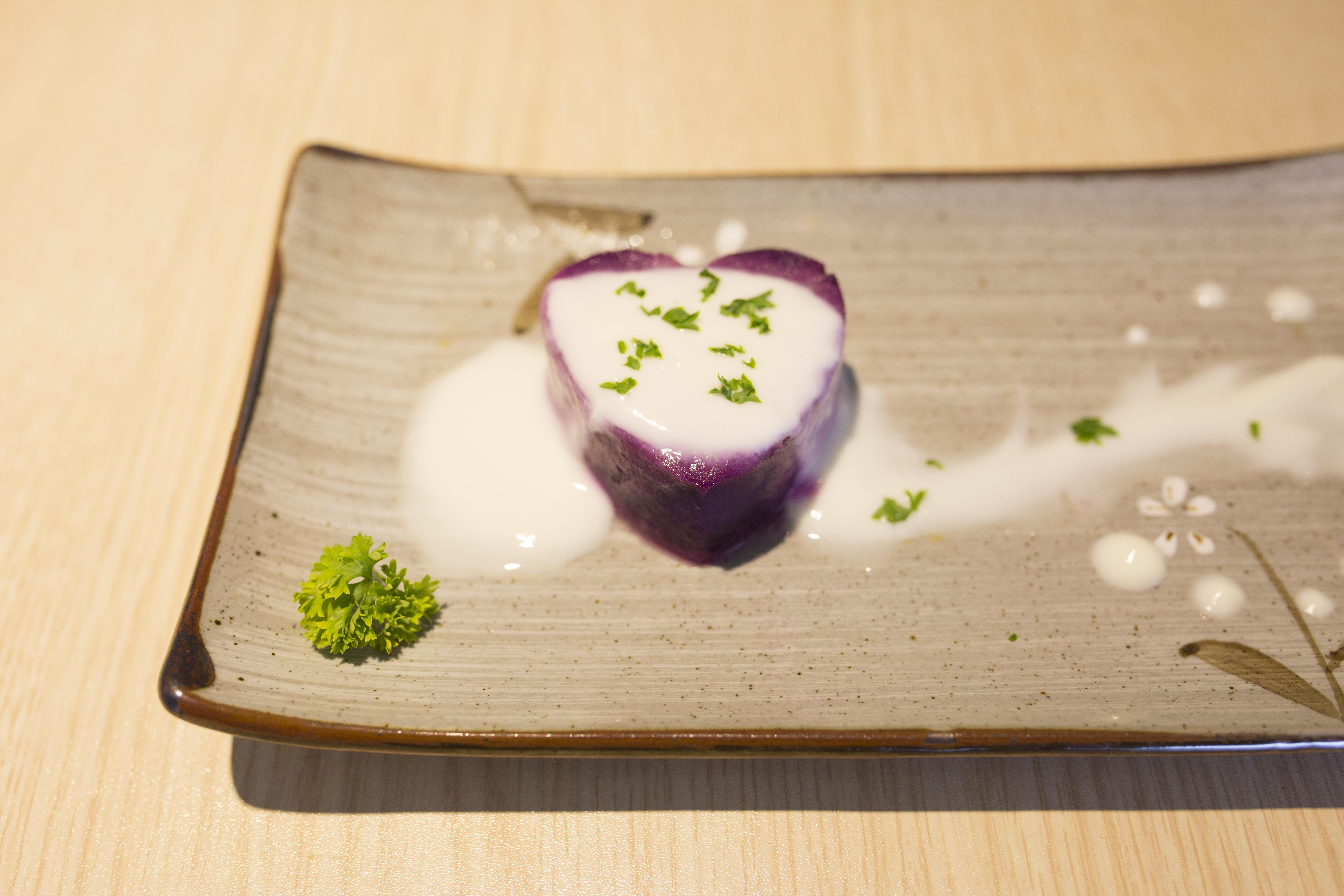 酸奶紫薯酪的做法