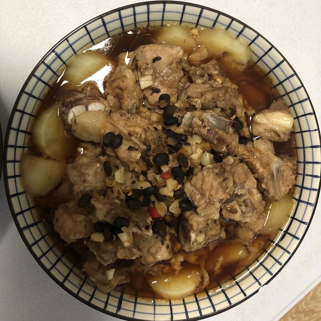 豉椒蒸土豆排骨