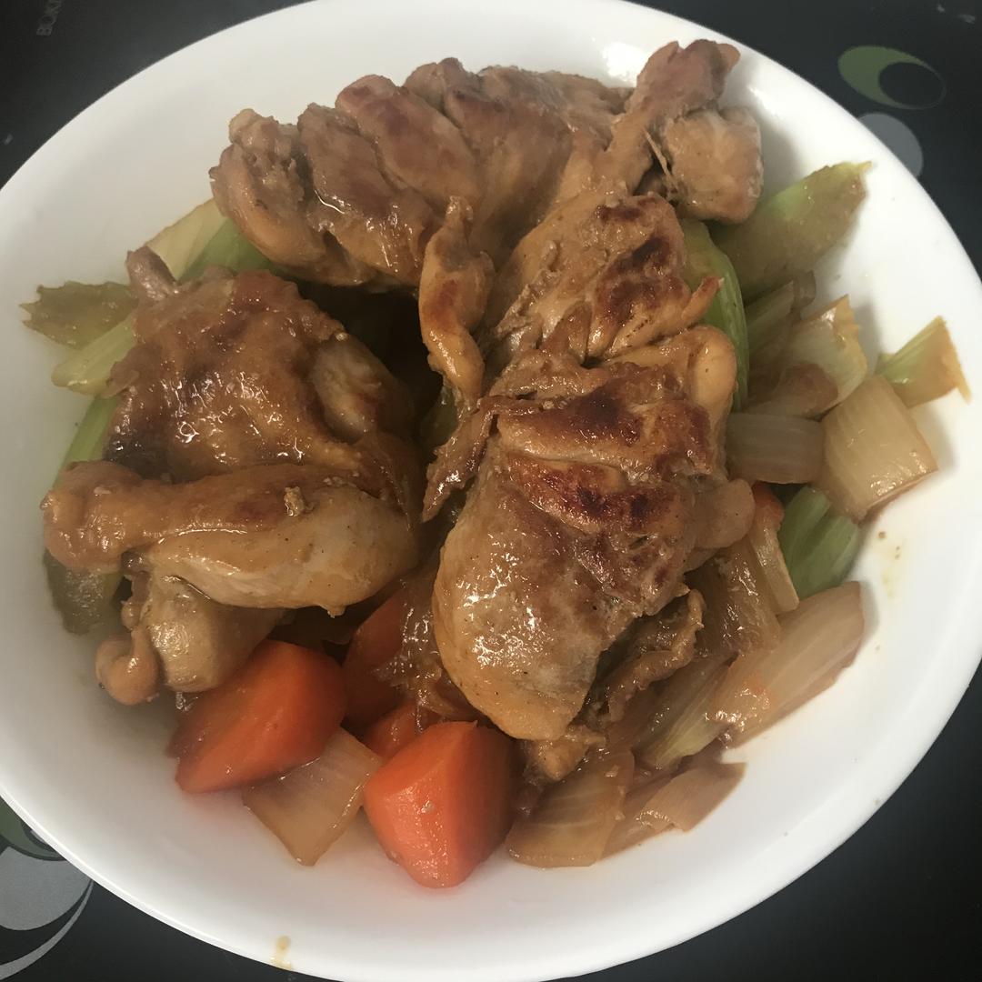 杂蔬焗鸡腿🍗