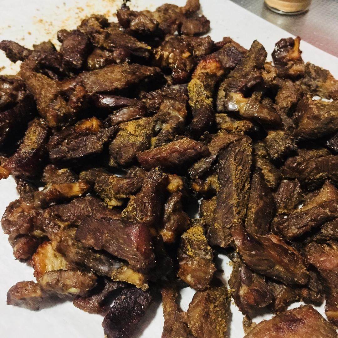烤箱版牛肉干（生烤）