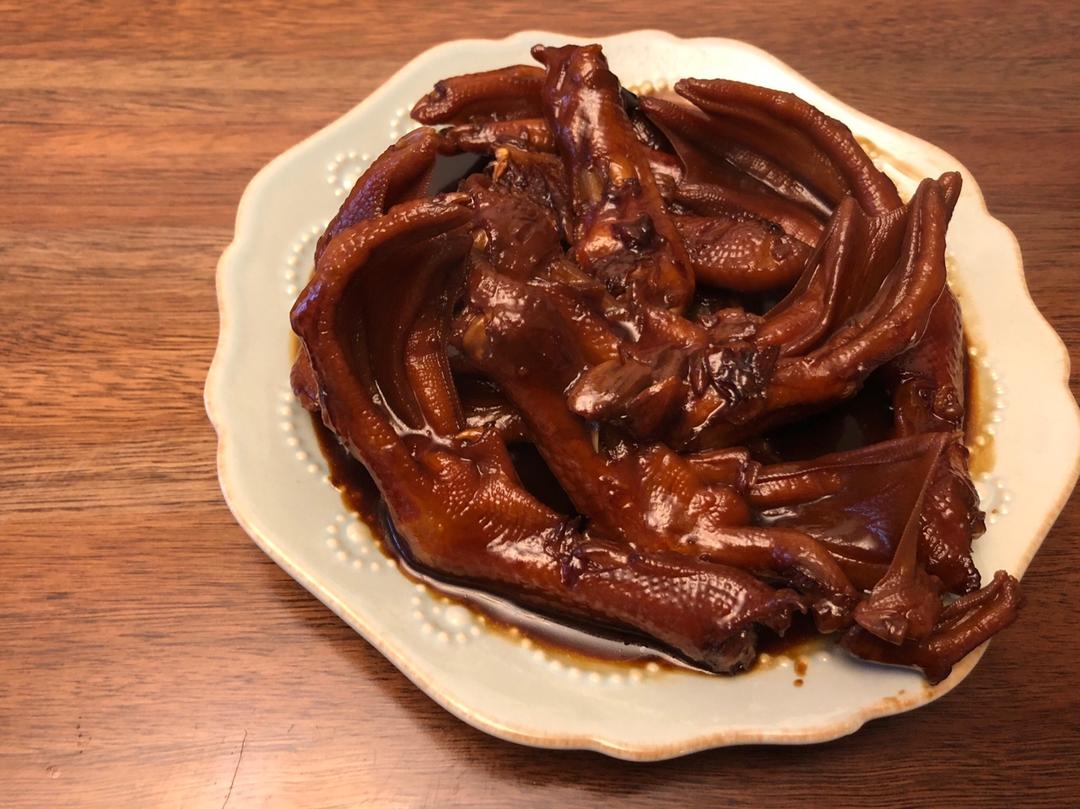 红烧鸭脚