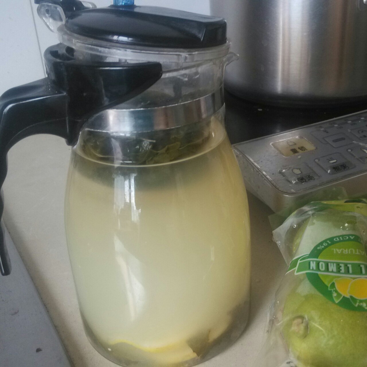 柠檬薄荷冰茶