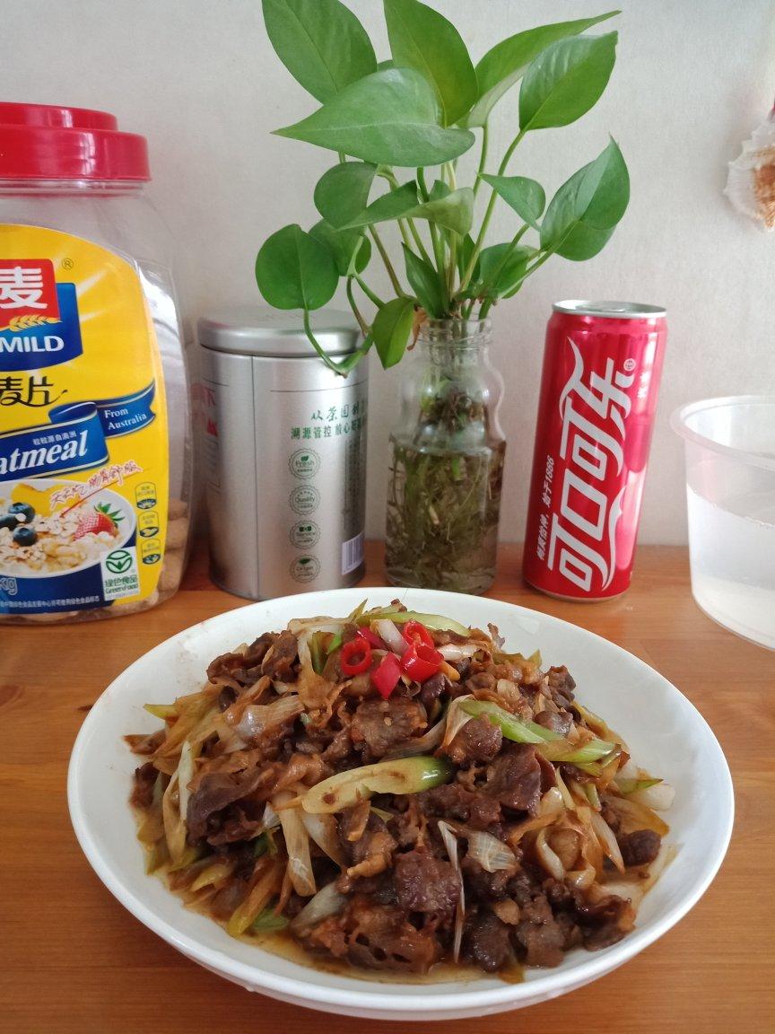 超快手超下饭的葱爆牛肉