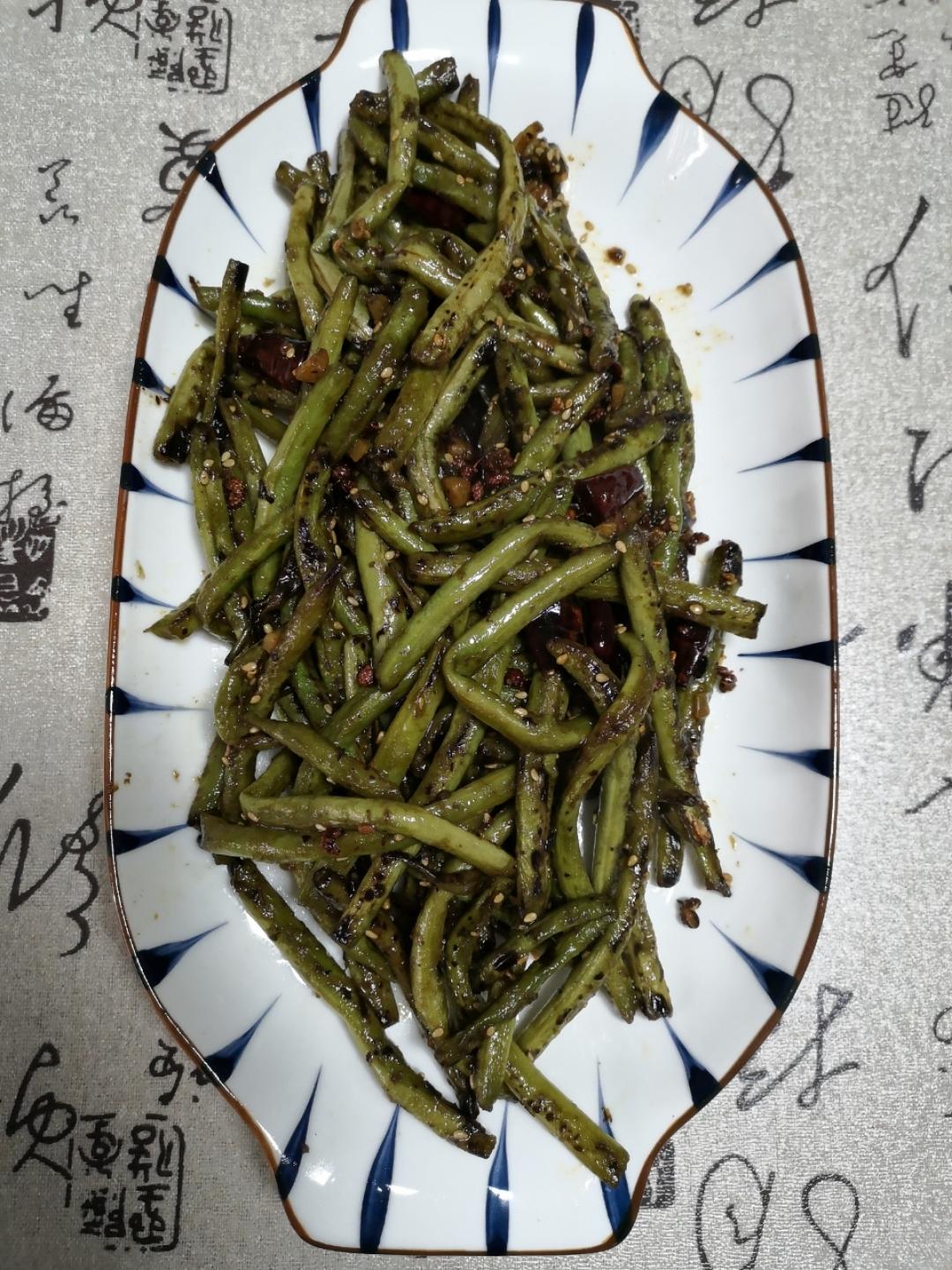 干煸豆角（无需油炸）