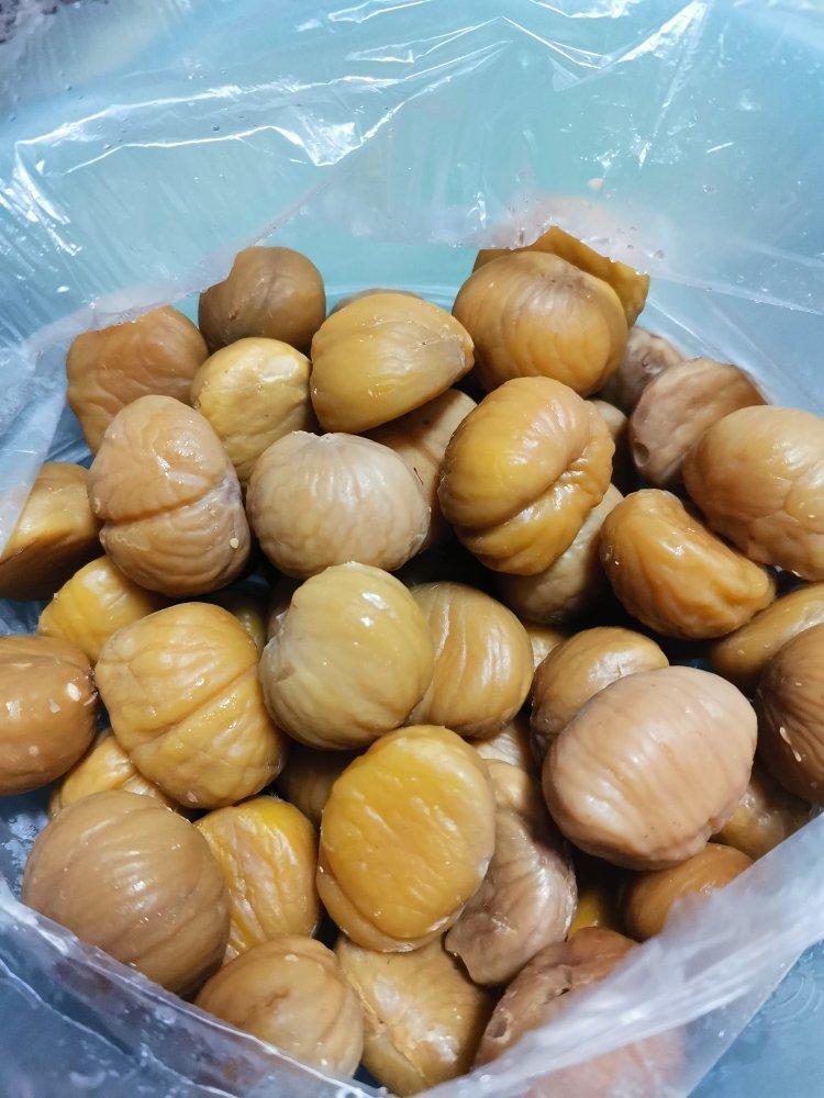 简单的栗子去壳及保存法