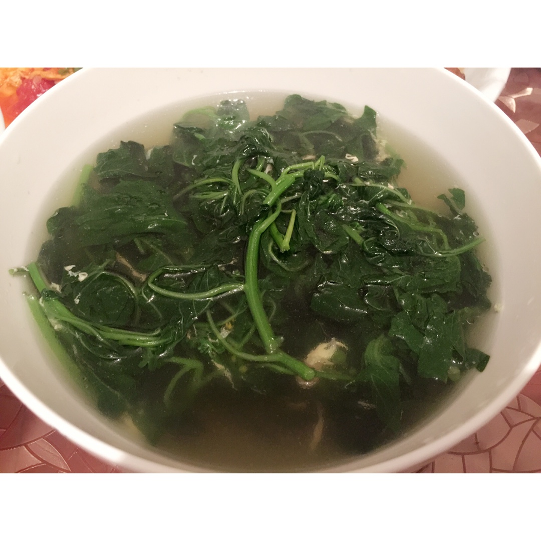 沈丽姓沈做的清淡西洋豆腐菜汤