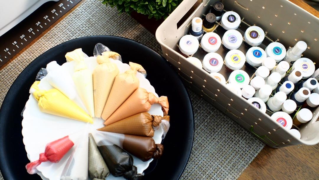 糖霜饼干之彩绘---“不掉色的”糖霜饼干与“掉色的”糖霜饼干