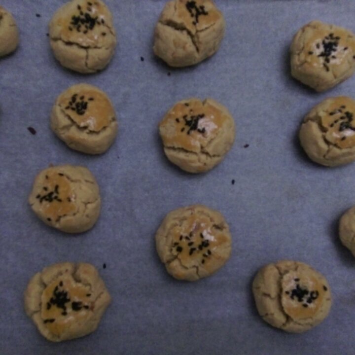 咸味花生酱酥饼（无糖）