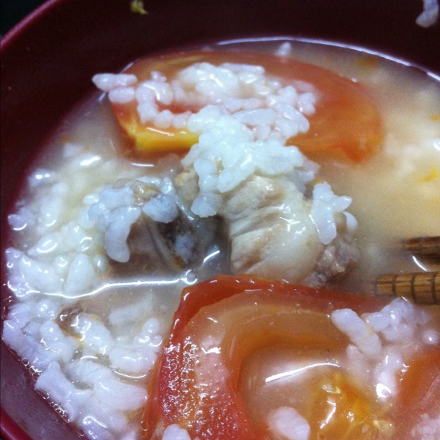 jude2做的西红柿排骨粥