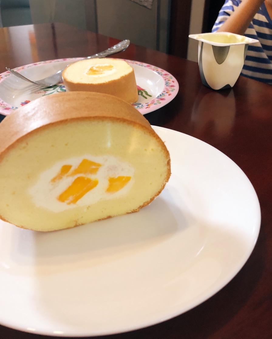 胖乎乎奶油芒果卷/不开裂不掉皮全过程详细图解烘焙视频/蛋糕篇6：「厚卷」