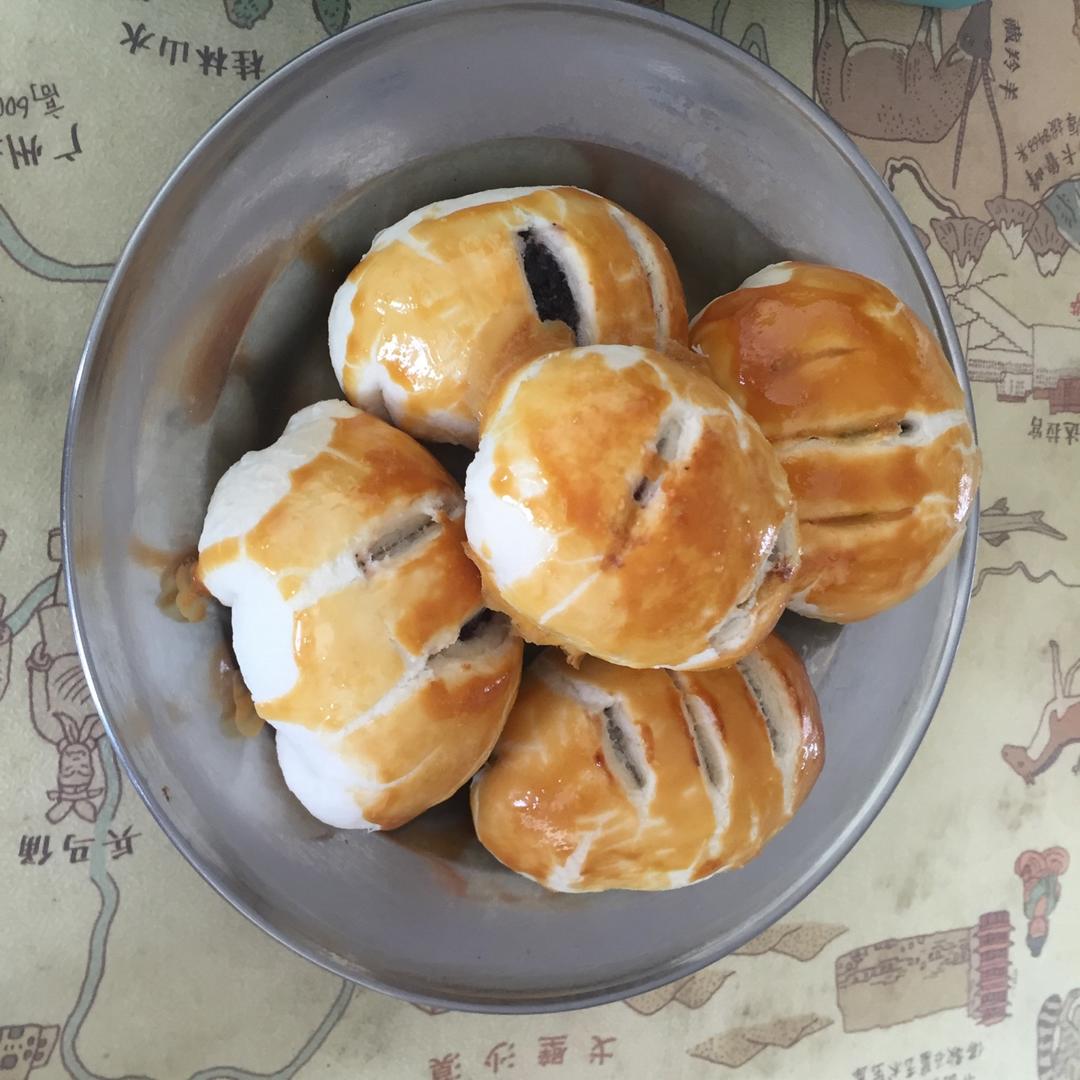 紫米馅老婆饼超快手（不用出膜不用醒面）