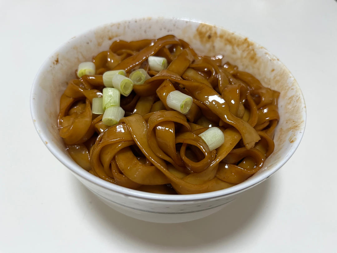 秘制葱油拌面