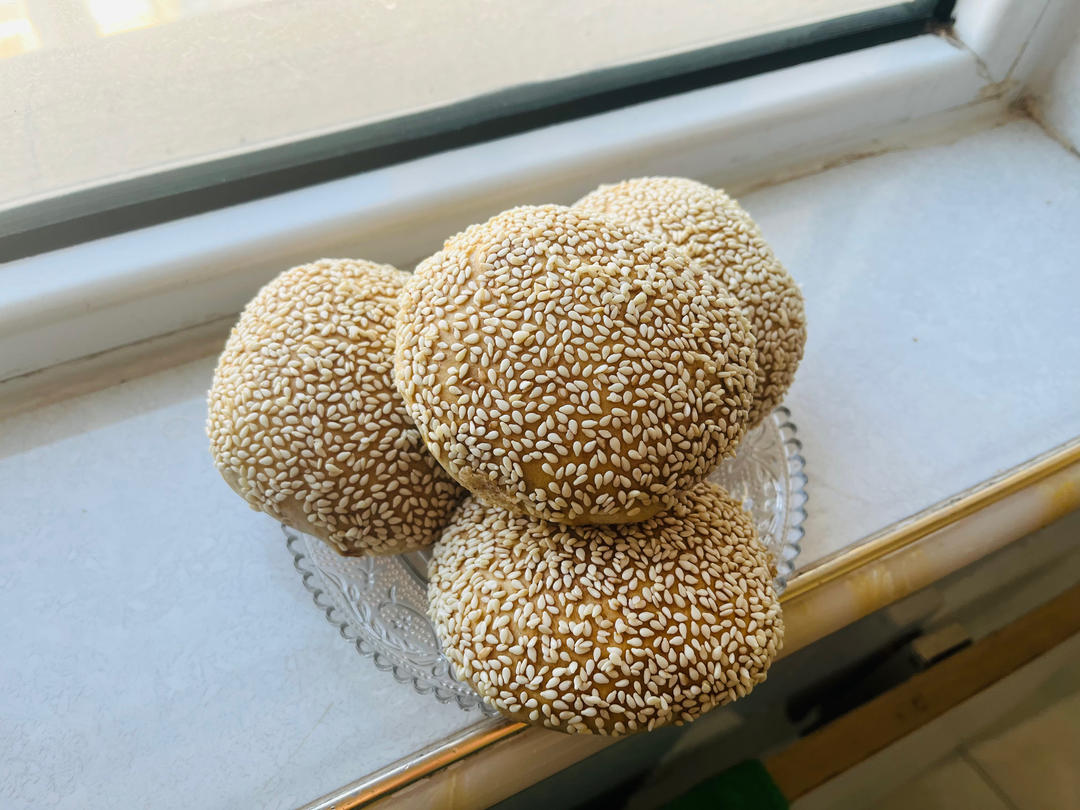 海底捞同款麻酱烧饼(火锅标配)