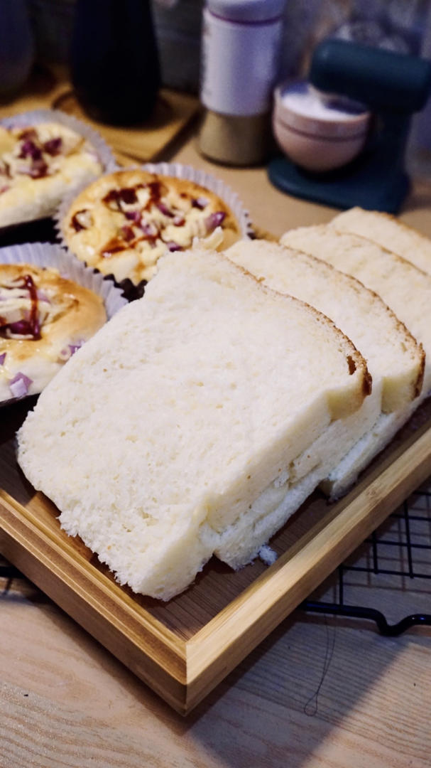 奶香超浓郁的淡奶油吐司（消灭淡奶油）