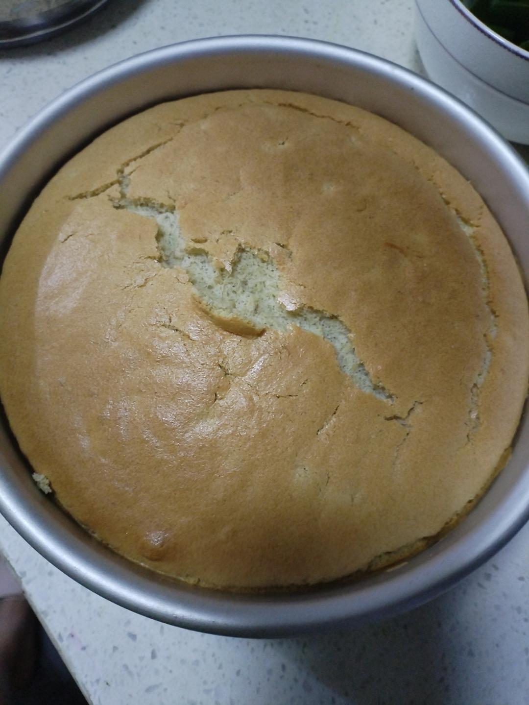 香蕉戚风蛋糕