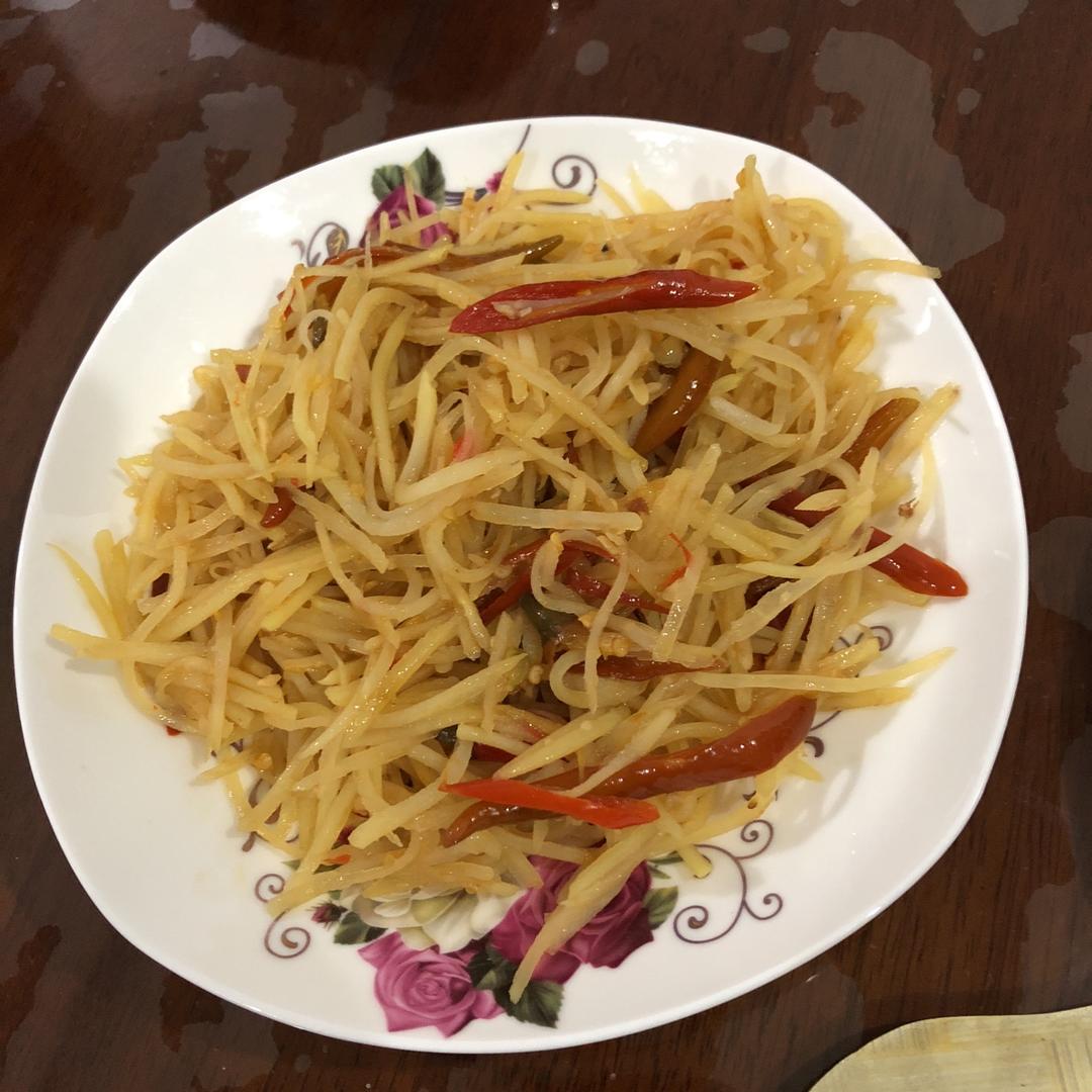 酸溜土豆丝-小美版