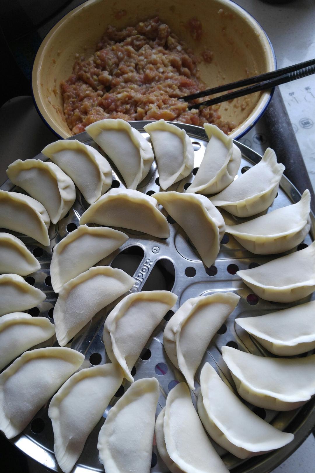 白菜鲜肉水饺