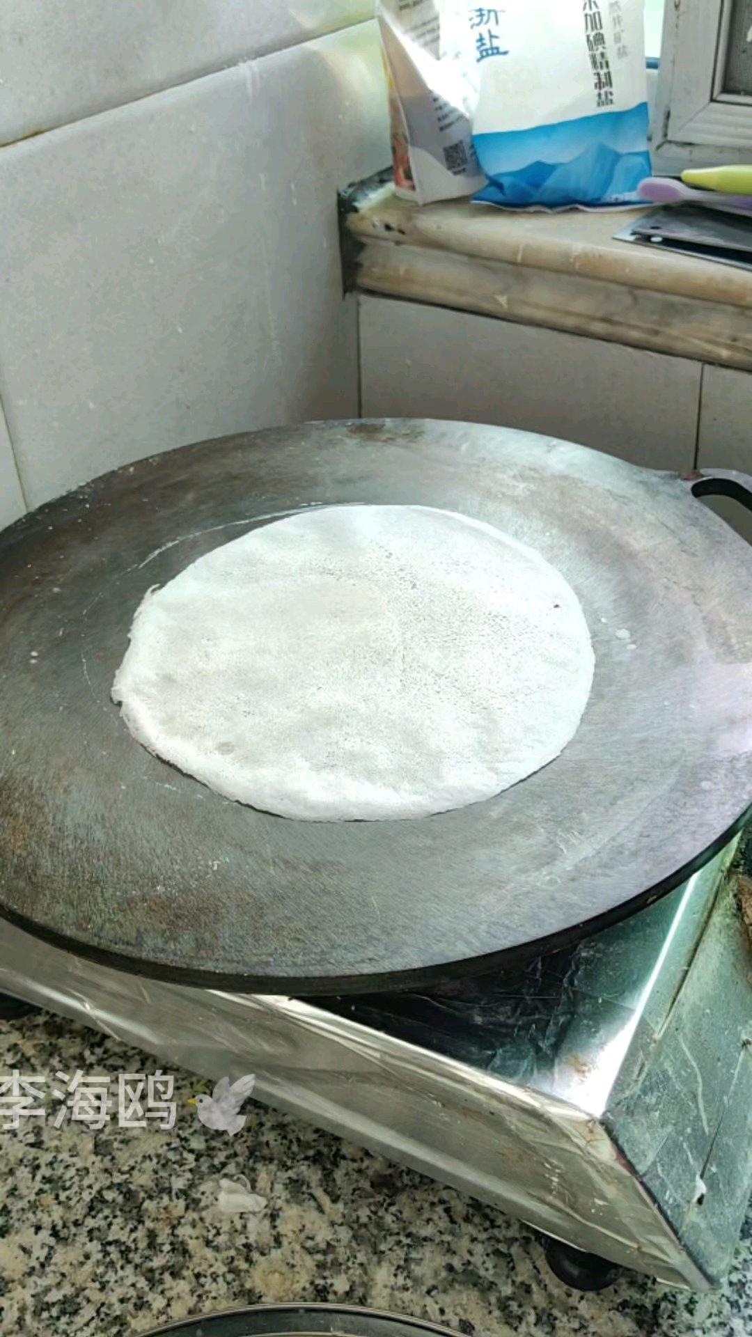 纯手工和面摊皮无机器辅助
