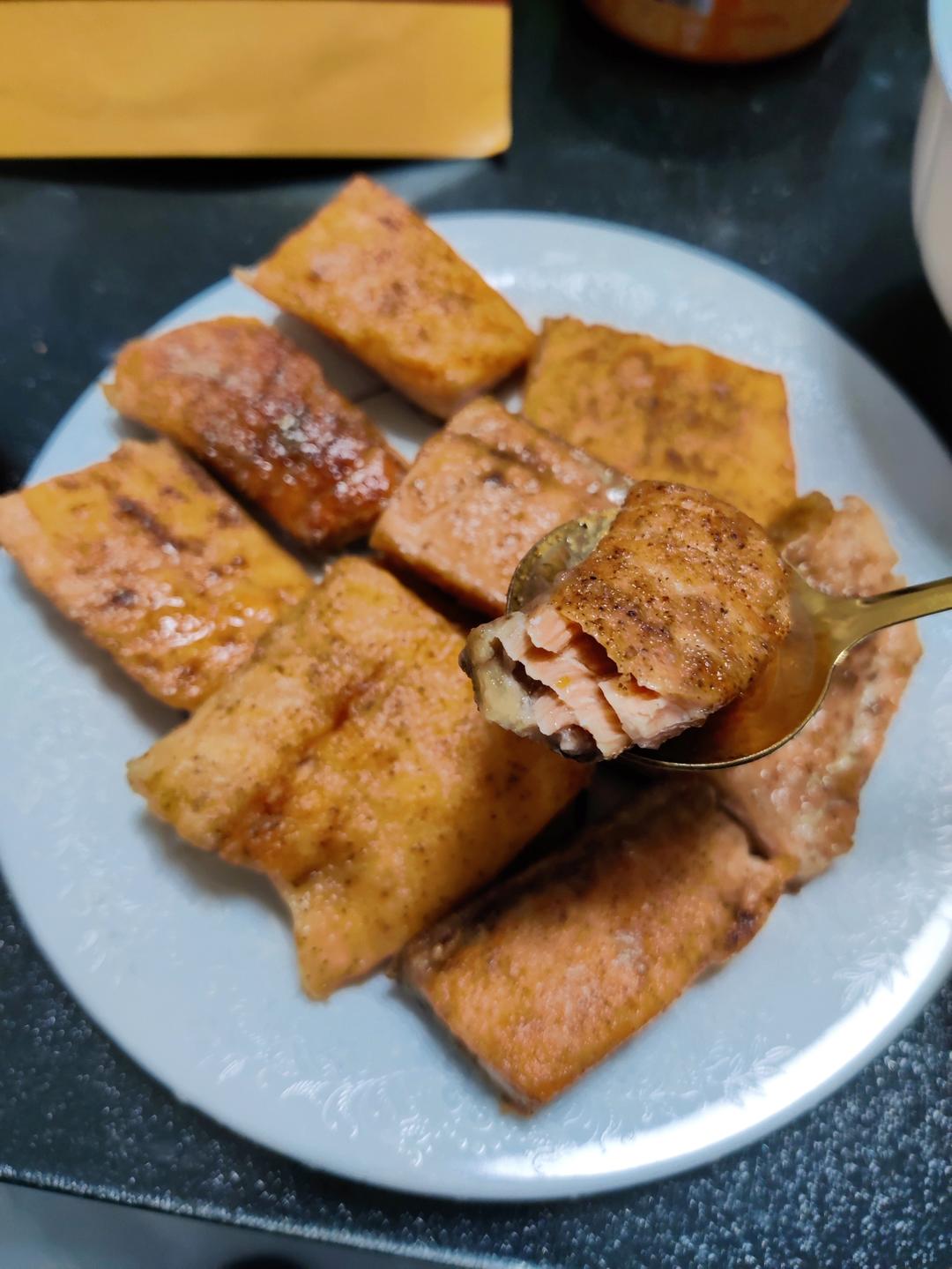 香煎三文鱼
